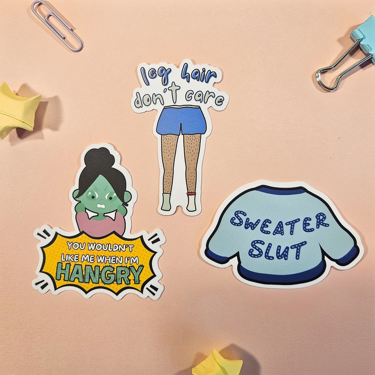 Hangry She-Hulk Waterproof Vinyl Sticker