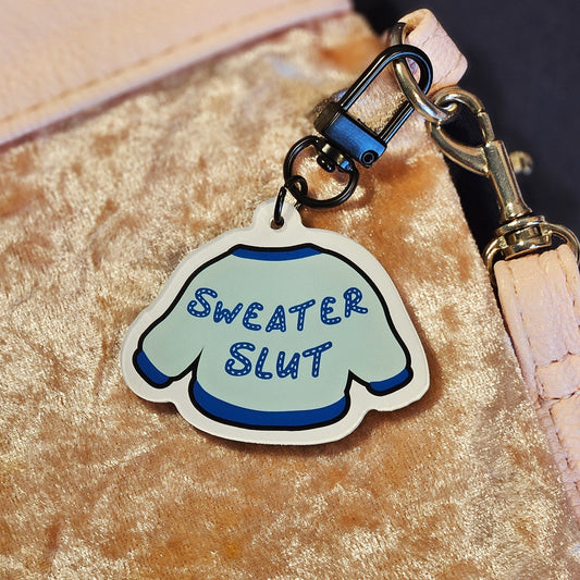 Sweater Slut Keychain