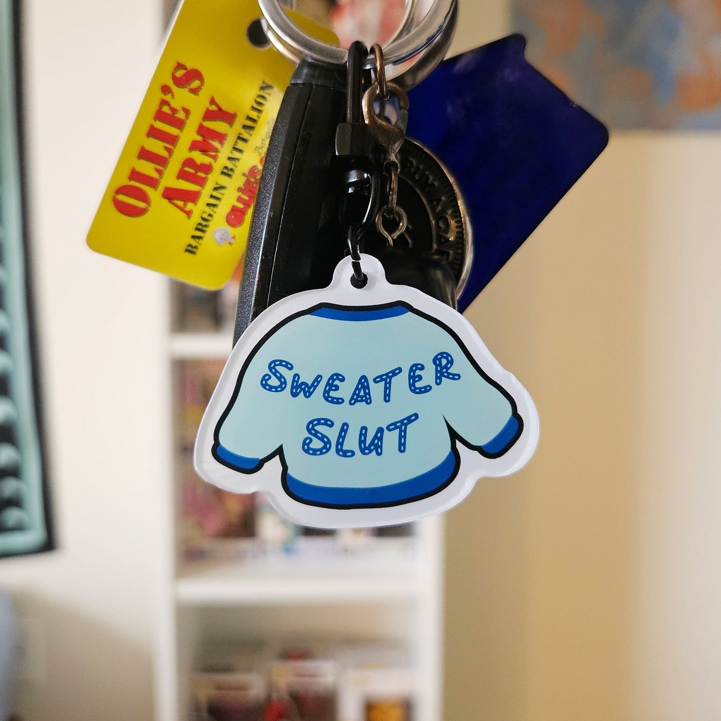 Sweater Slut Keychain