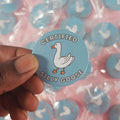 Silly Goose Pinback Button