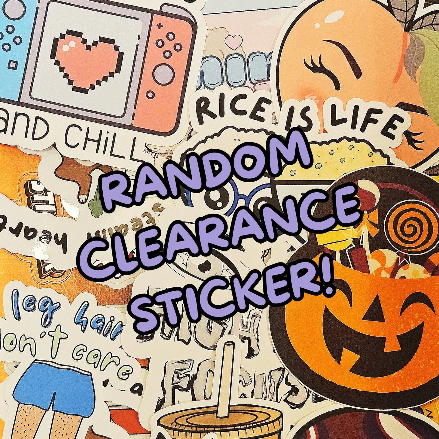 Mystery Clearance Stickie! | Random Discount Sticker